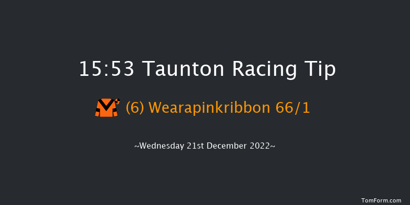 Taunton 15:53 Handicap Hurdle (Class 5) 24f Thu 8th Dec 2022