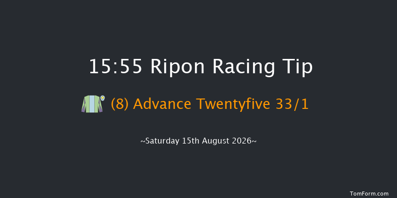 Ripon 15-55 (Class 4) 8f Mon 3rd Aug 2026