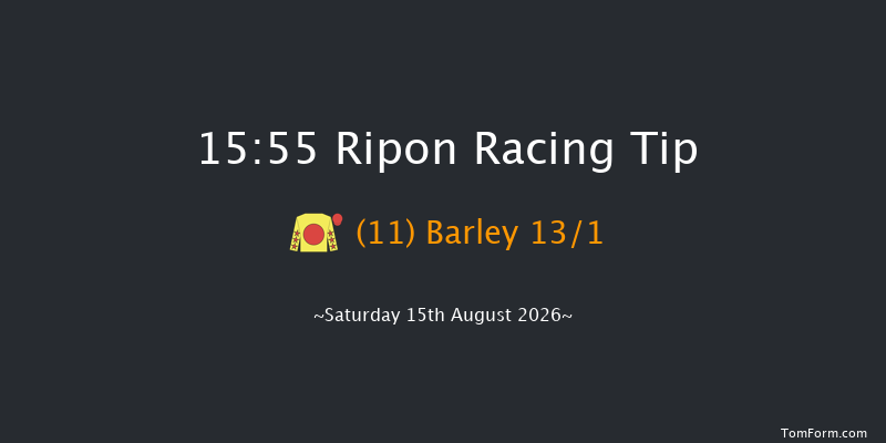 Ripon 15-55 (Class 4) 8f Mon 3rd Aug 2026