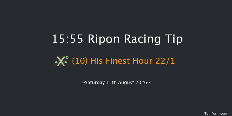 Ripon 15-55 (Class 4) 8f Mon 3rd Aug 2026