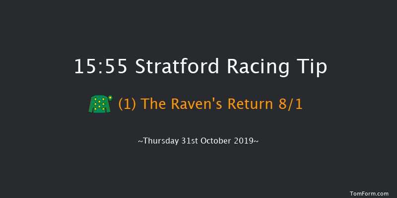 Stratford 15:55 Novices Hurdle (Class 3) 16f Sat 19th Oct 2019