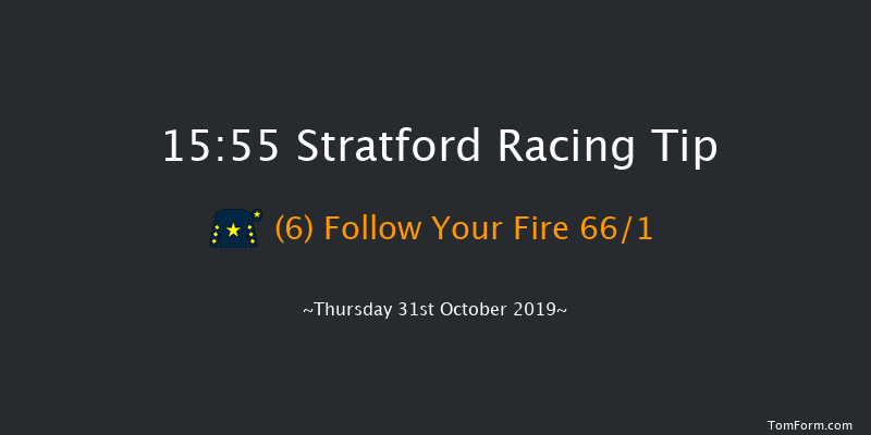 Stratford 15:55 Novices Hurdle (Class 3) 16f Sat 19th Oct 2019
