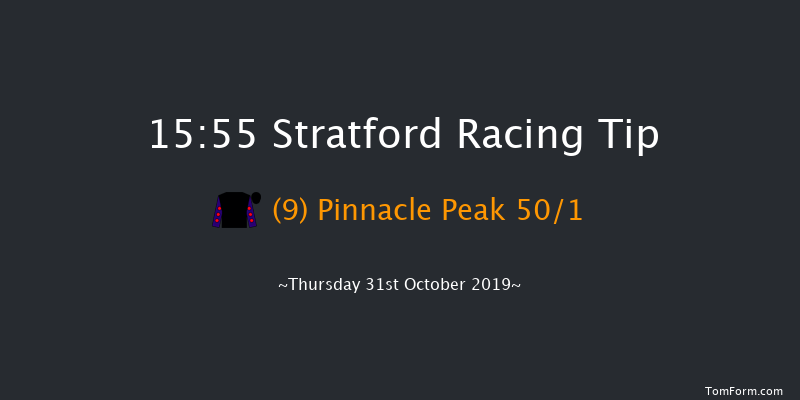 Stratford 15:55 Novices Hurdle (Class 3) 16f Sat 19th Oct 2019