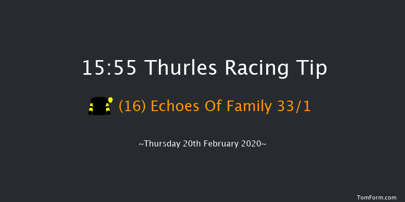 Killinan Maiden Hurdle Thurles 15:55  Maiden Hurdle 21f Thu 6th Feb 2020