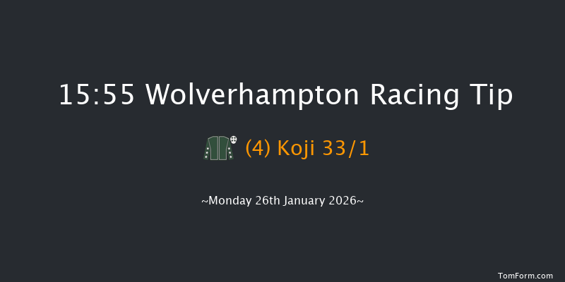 Wolverhampton 15-55 (Class 6) 6f Fri 23rd Jan 2026