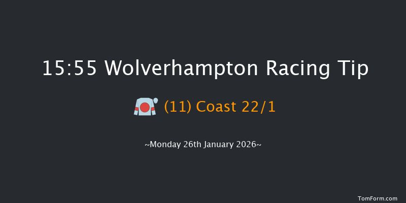 Wolverhampton 15-55 (Class 6) 6f Fri 23rd Jan 2026