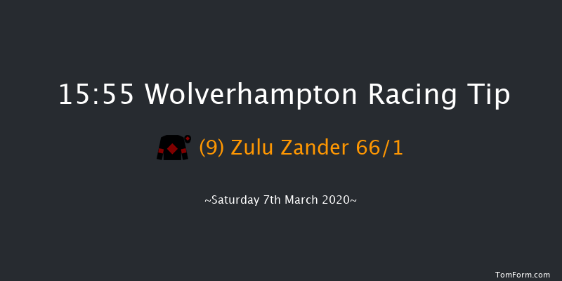 Ladbrokes 'Play 1-2-Free' On Football Handicap Wolverhampton 15:55 Handicap (Class 4) 7f Fri 6th Mar 2020