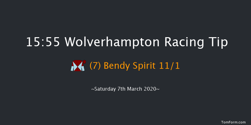 Ladbrokes 'Play 1-2-Free' On Football Handicap Wolverhampton 15:55 Handicap (Class 4) 7f Fri 6th Mar 2020