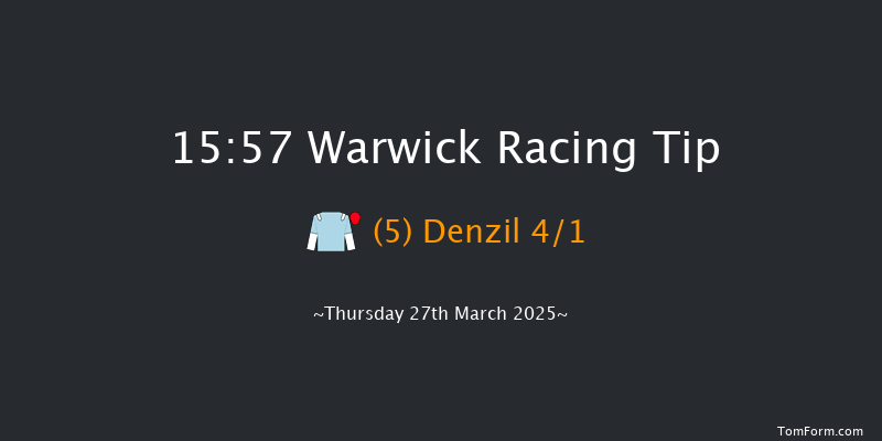 Warwick  15:57 Handicap Hurdle (Class 4) 16f Sun 9th Mar 2025