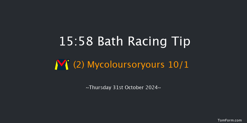 Bath  15:58 Handicap (Class 5) 10f Mon 21st Oct 2024