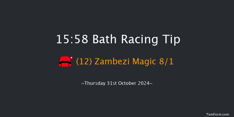 Bath  15:58 Handicap (Class 5) 10f Mon 21st Oct 2024