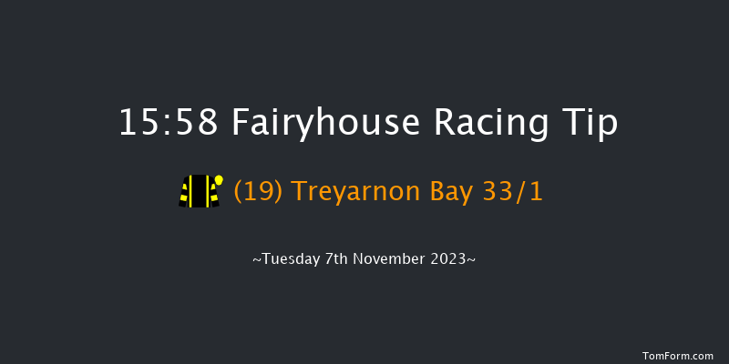 Fairyhouse 15:58 Handicap Hurdle 24f Sat 7th Oct 2023