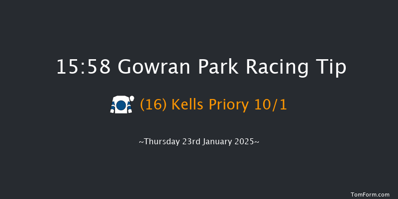 Gowran Park  15:58 Handicap Hurdle 24f Sat 9th Nov 2024