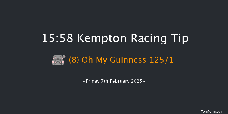 Kempton  15:58 NH Flat Race (Class 4) 16f Wed 5th Feb 2025