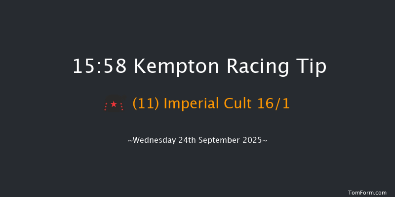 Kempton 15-58 (Class 6) 10f Thu 18th Sep 2025