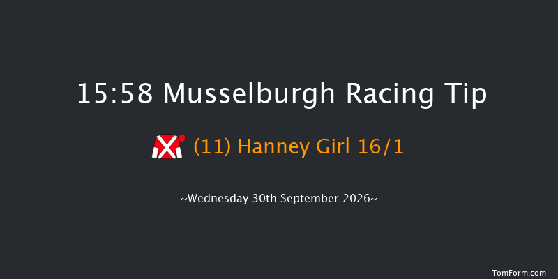 Musselburgh 15-58 (Class 4) 5f Sat 12th Sep 2026