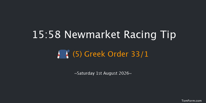 Newmarket 15-58 (Class 3) 12f Fri 31st Jul 2026