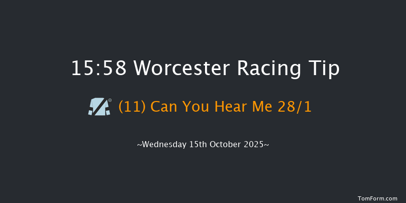 Worcester 15-58 (Class 3) 16f Fri 26th Sep 2025