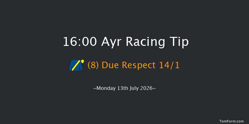 Ayr 16-00 (Class 6) 7f Mon 6th Jul 2026