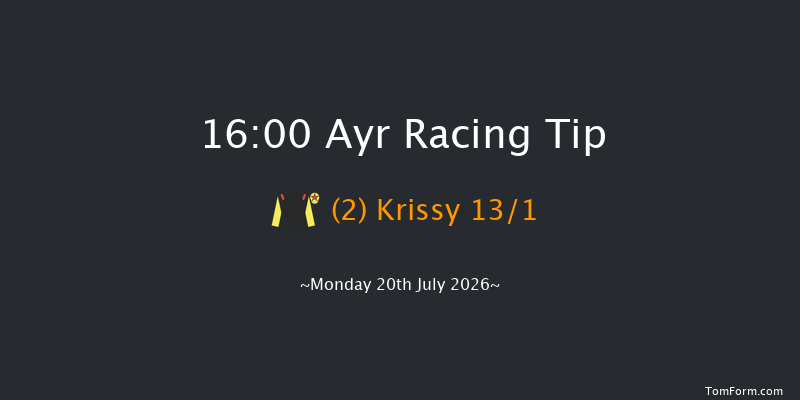 Ayr 16-00 (Class 5) 8f Mon 13th Jul 2026