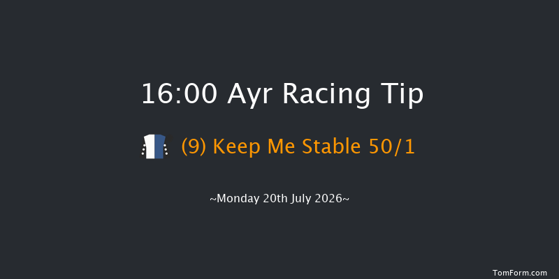 Ayr 16-00 (Class 5) 8f Mon 13th Jul 2026
