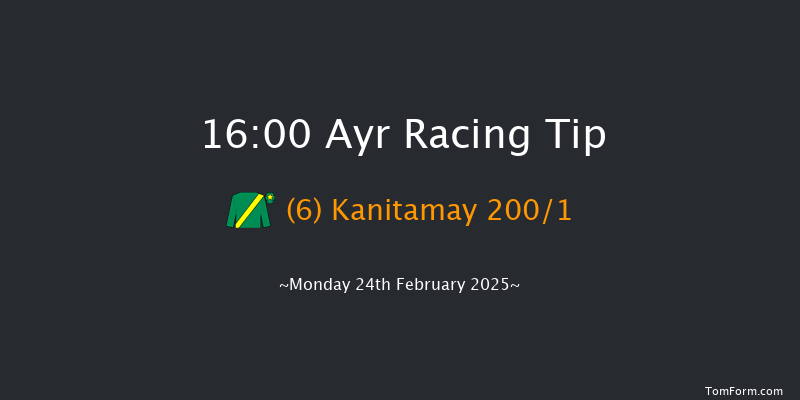 Ayr  16:00 Maiden Hurdle (Class 4) 16f Tue 11th Feb 2025
