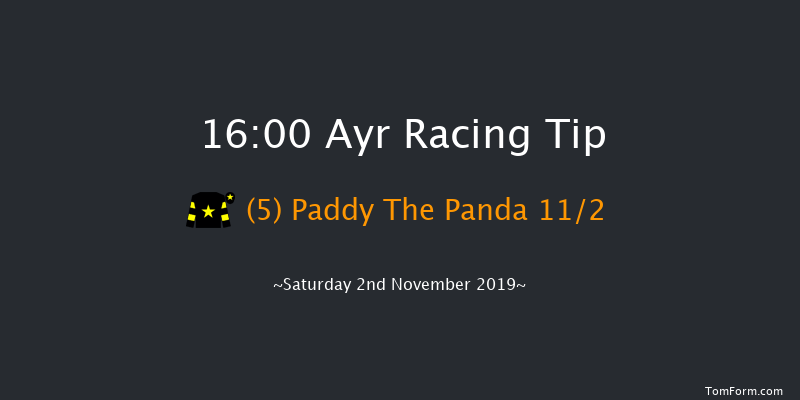 Ayr 16:00 NH Flat Race (Class 5) 16f Mon 28th Oct 2019