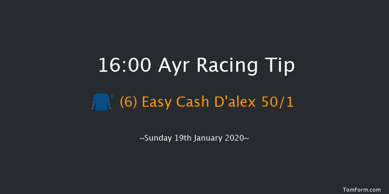 Ayr 16:00 Handicap Hurdle (Class 5) 24f Mon 6th Jan 2020