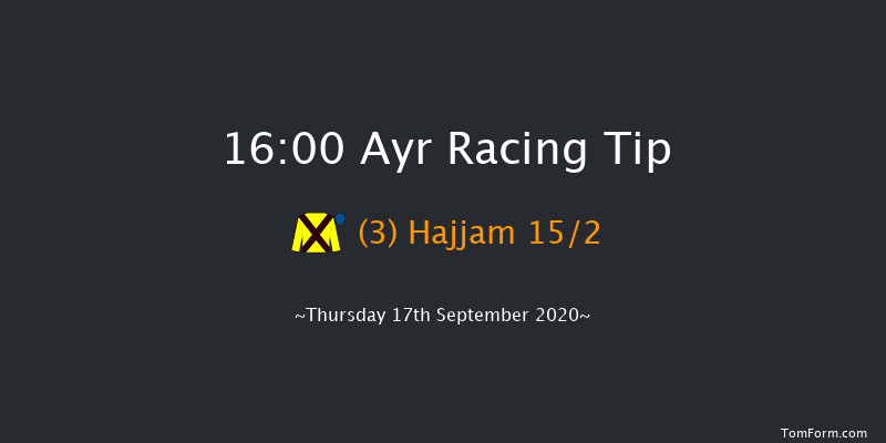 Ayrshire Cancer Support Handicap (Div 1) Ayr 16:00 Handicap (Class 4) 7f Mon 24th Aug 2020