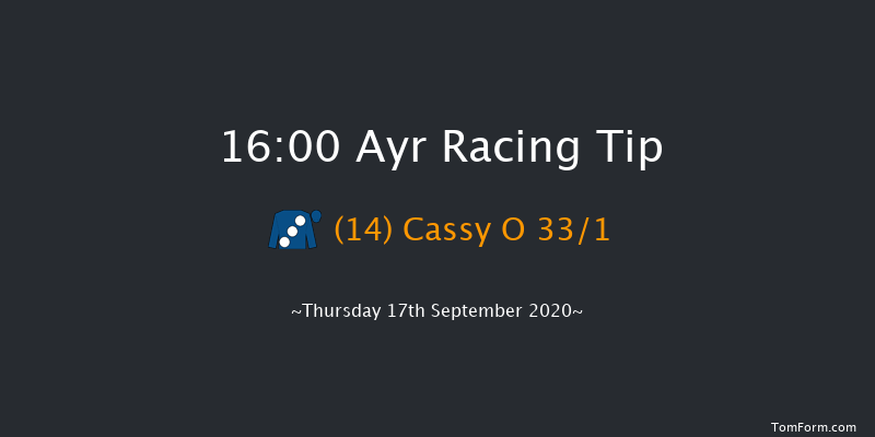 Ayrshire Cancer Support Handicap (Div 1) Ayr 16:00 Handicap (Class 4) 7f Mon 24th Aug 2020