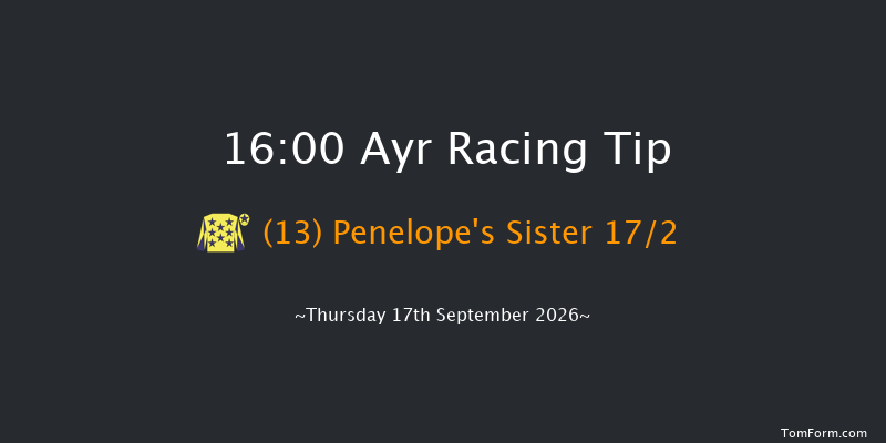 Ayr 16-00 (Class 5) 8f Mon 10th Aug 2026
