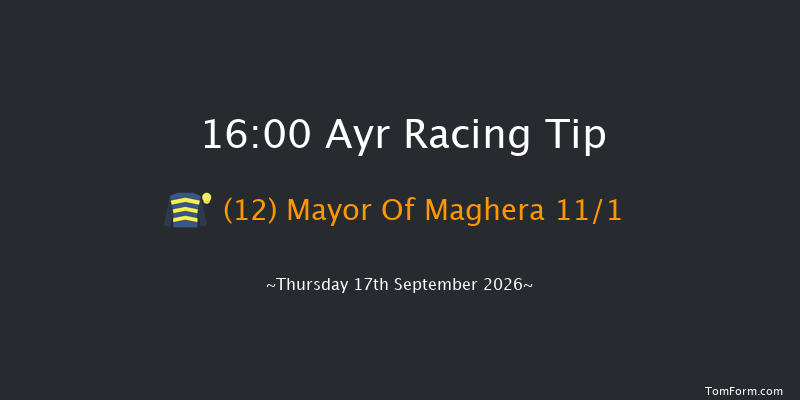 Ayr 16-00 (Class 5) 8f Mon 10th Aug 2026