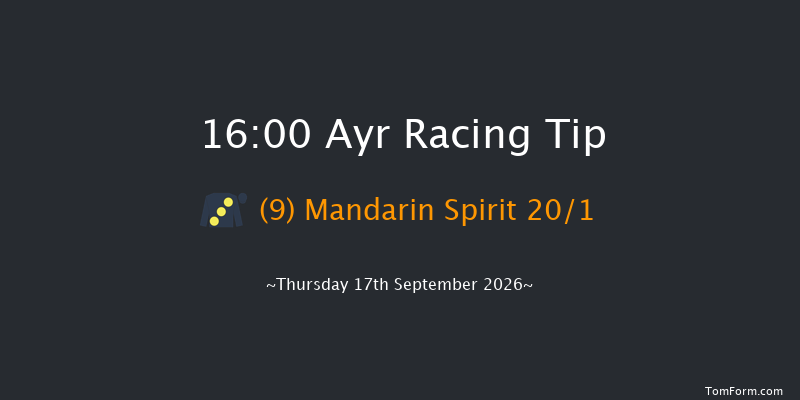 Ayr 16-00 (Class 5) 8f Mon 10th Aug 2026