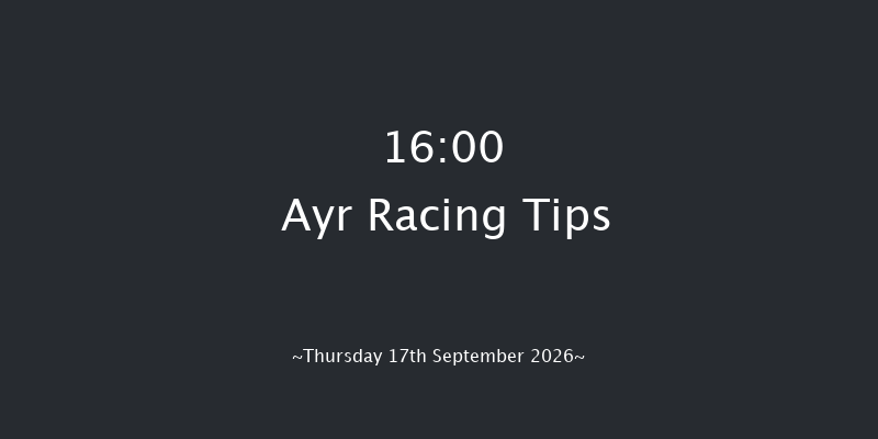 Ayr 16-00 (Class 5) 8f Mon 10th Aug 2026