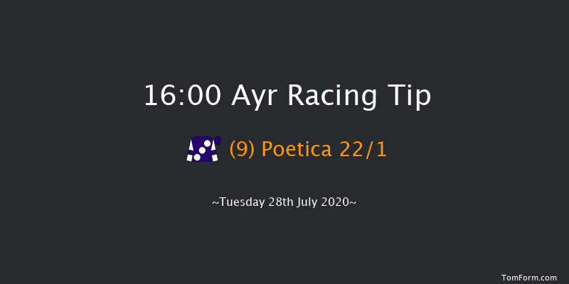 Scotty Brand Maiden Stakes Ayr 16:00 Maiden (Class 5) 10f Mon 20th Jul 2020