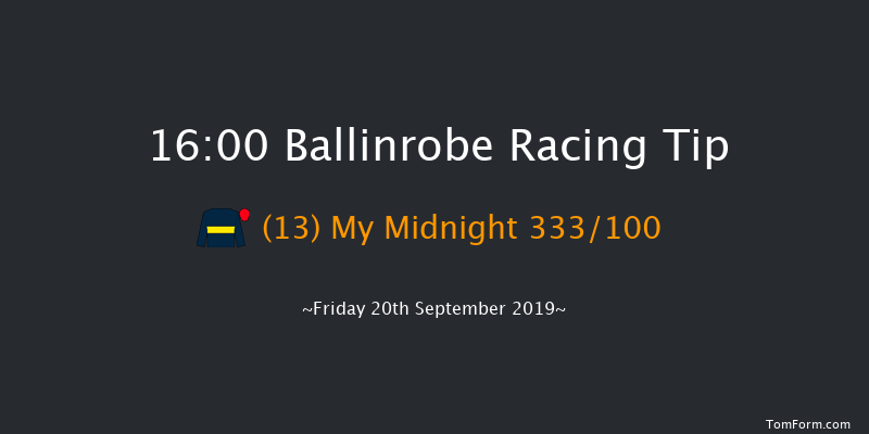 Ballinrobe 16:00 Maiden Hurdle 18f Tue 27th Aug 2019