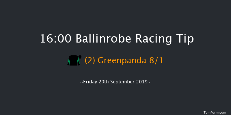 Ballinrobe 16:00 Maiden Hurdle 18f Tue 27th Aug 2019