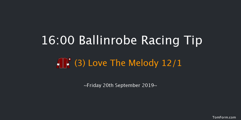 Ballinrobe 16:00 Maiden Hurdle 18f Tue 27th Aug 2019