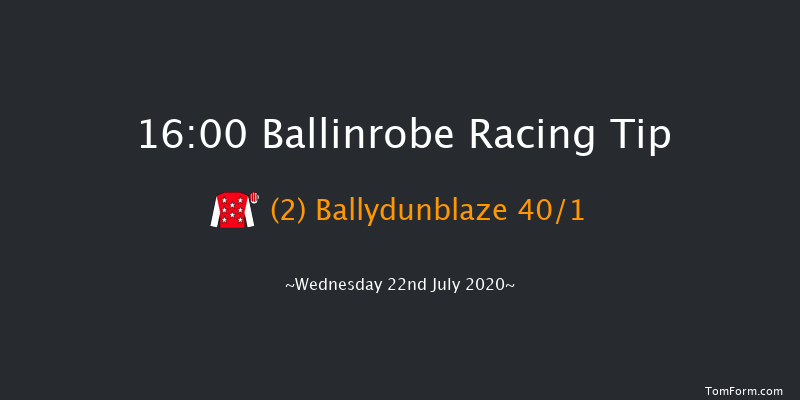Monroe's Live Mares Handicap Hurdle Ballinrobe 16:00 Handicap Hurdle 22f Mon 20th Jul 2020