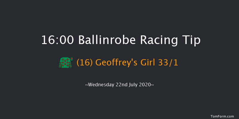 Monroe's Live Mares Handicap Hurdle Ballinrobe 16:00 Handicap Hurdle 22f Mon 20th Jul 2020