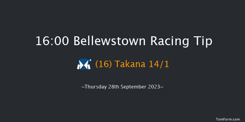 Bellewstown 16:00 Handicap 5f Wed 27th Sep 2023