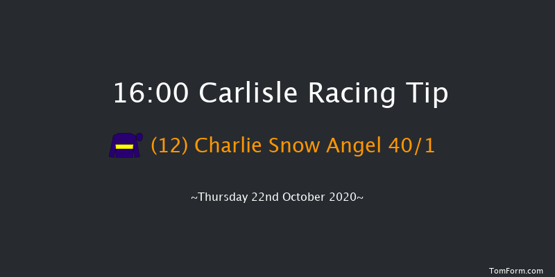 Bet At racingtv.com Handicap Chase Carlisle 16:00 Handicap Chase (Class 4) 20f Thu 15th Oct 2020