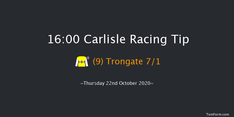 Bet At racingtv.com Handicap Chase Carlisle 16:00 Handicap Chase (Class 4) 20f Thu 15th Oct 2020