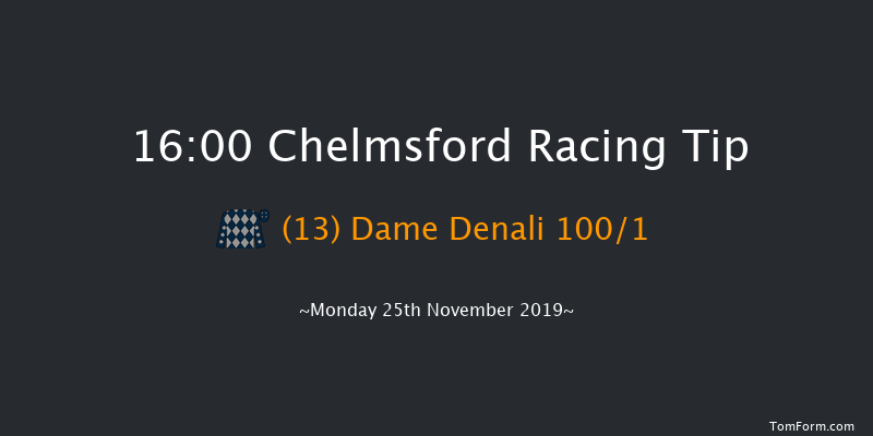 Chelmsford 16:00 Stakes (Class 4) 8f Thu 21st Nov 2019