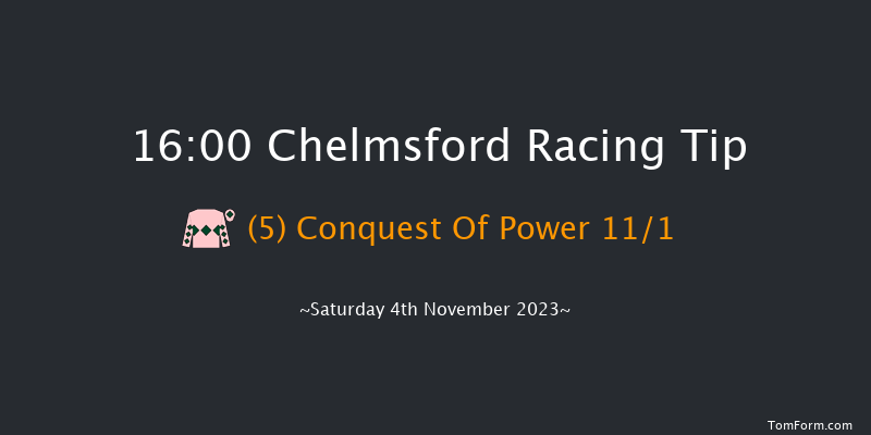 Chelmsford 16:00 Handicap (Class 6) 6f Thu 2nd Nov 2023
