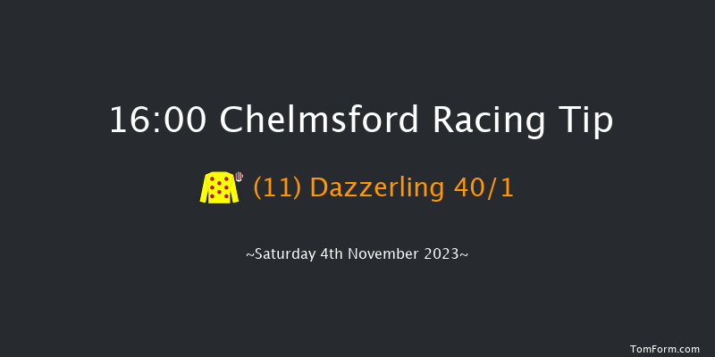 Chelmsford 16:00 Handicap (Class 6) 6f Thu 2nd Nov 2023