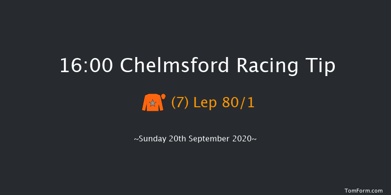 tote.co.uk Free Streaming Every UK Race Handicap (Div 2) Chelmsford 16:00 Handicap (Class 5) 10f Thu 17th Sep 2020