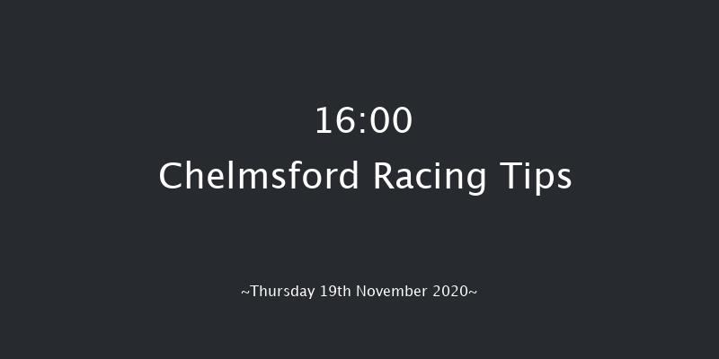 tote Placepot Your First Bet Novice Stakes Chelmsford 16:00 Stakes (Class 5) 7f Thu 12th Nov 2020