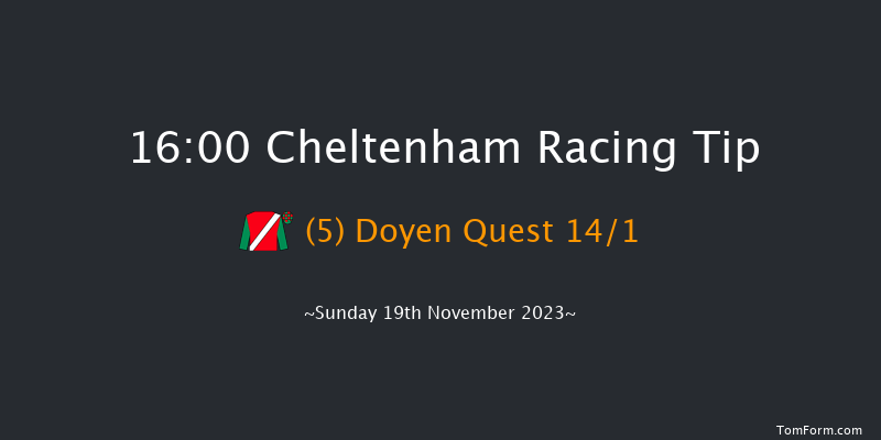 Cheltenham 16:00 NH Flat Race (Class 1) 16f Sat 18th Nov 2023