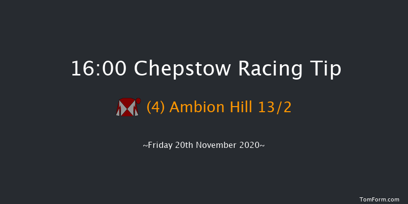 ho-ho-ho-oldgoldracing.com Handicap Hurdle Chepstow 16:00 Handicap Hurdle (Class 4) 20f Mon 9th Nov 2020